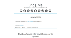 Desktop Screenshot of ericmajinglong.com